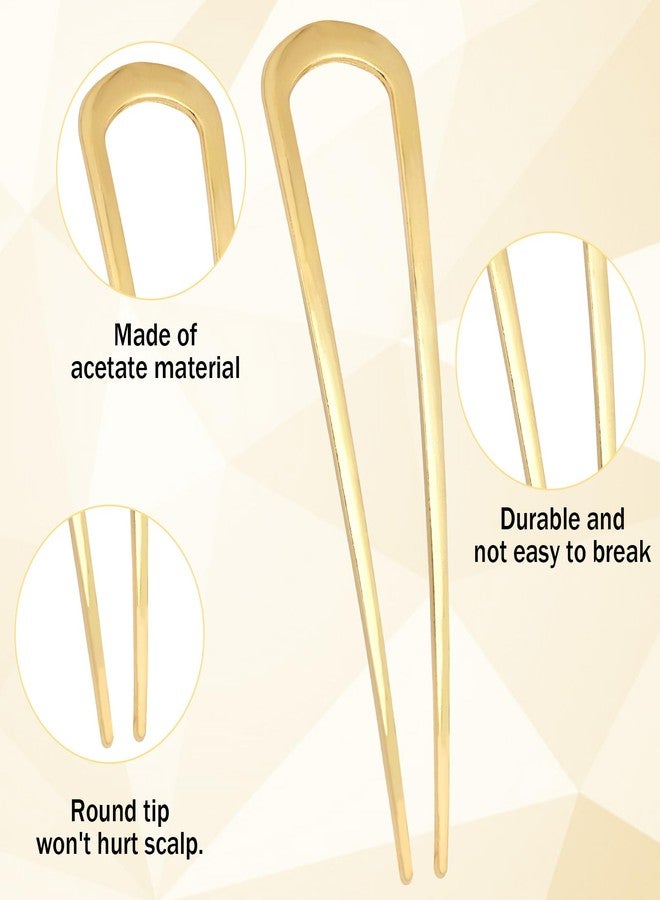 Canitor 6Pcs French Hair Pin for Thick Hair 5.4 inch Large French Twist Hair Pin Hair Accessories for Women - Image 4